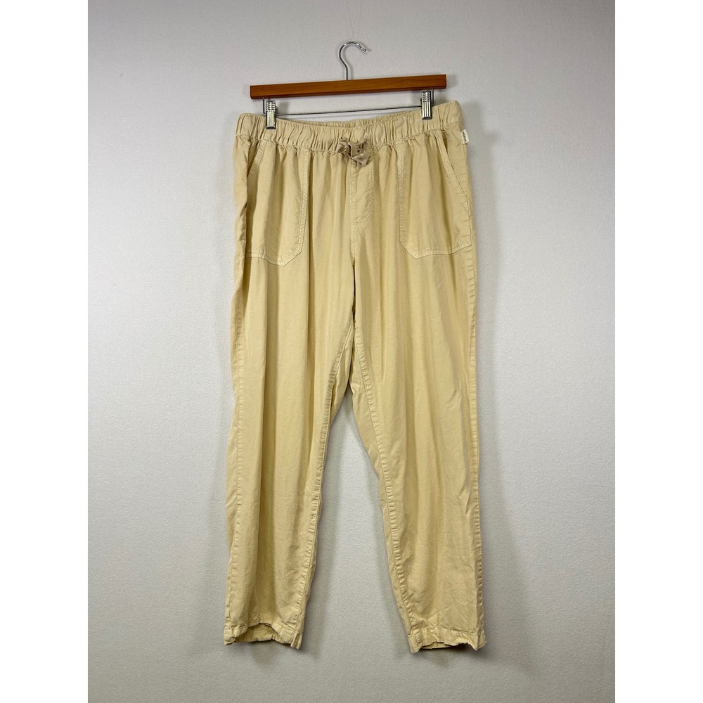 Magellan Outdoors Relaxed Fit Pants‎ Womens L Tan Minimalist Travel  Utility